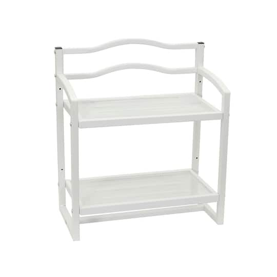 Household Essentials 20" Metal Wall Mounted Bathroom Storage Rack